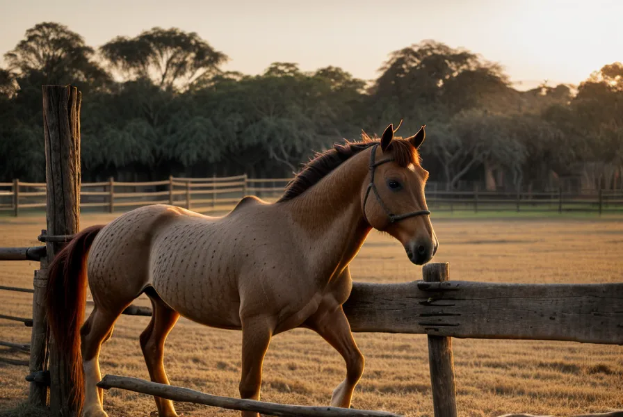 Ojo tranquilo de un caballo bien domado, señal de comportamiento equino confiable