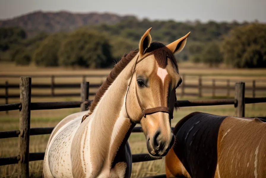 Caballo masticando y lamiendo, señal de bienestar animal y doma racional completa