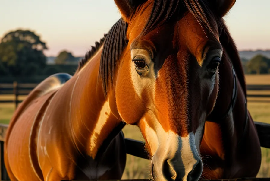 Primer plano del ojo y la oreja de un caballo, clave para leer la psicología del caballo y su bienestar animal.