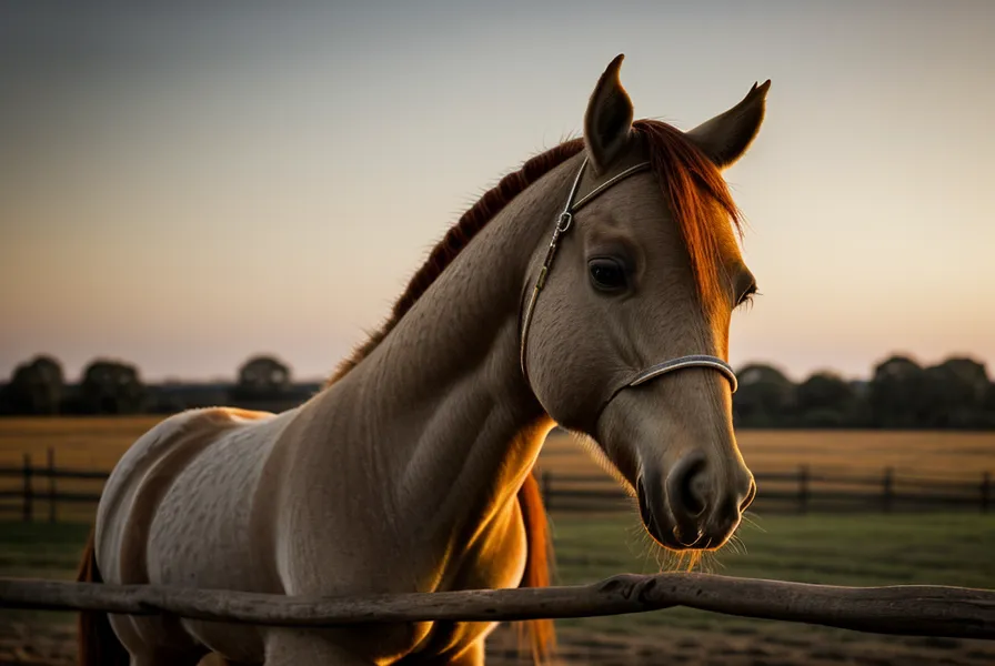 Orejas de un caballo en movimiento, una de las señales que se trabajan en los cursos de doma natural