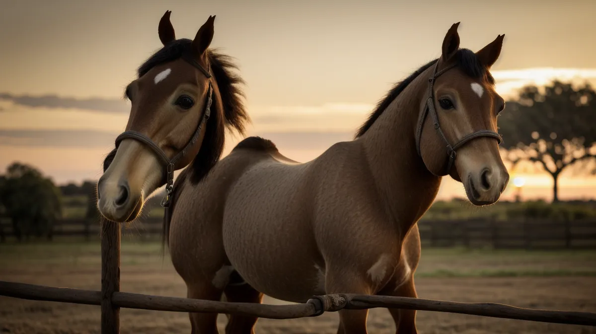 Caballo zaino que no se deja agarrar en el potrero, escena de manejo en libertad y doma racional