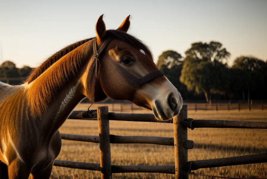 Mano de paisano rascando la cruz de un caballo relajado como recompensa